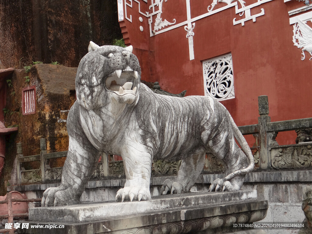 恩施中式石狮子雕像