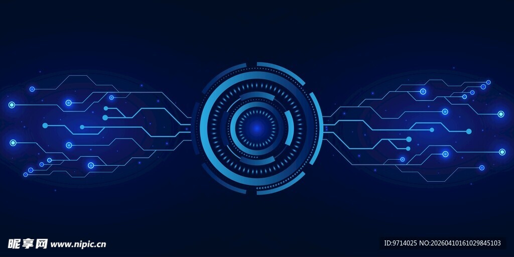 科技电路背景