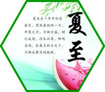 夏至时节西瓜相伴