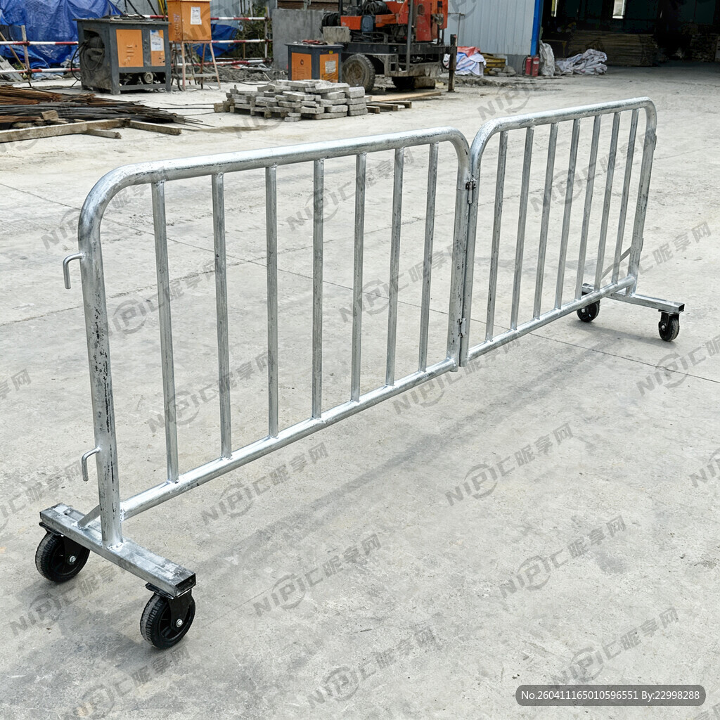 工地带轮子的电动车车挡栏杆6米