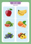 早教绘本 水果展示界面