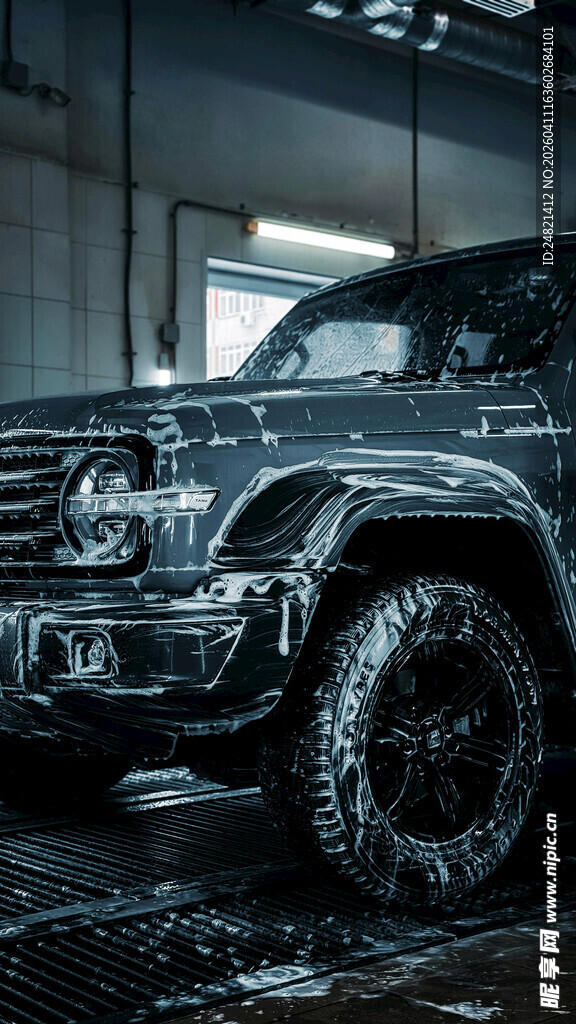 霸气越野SUV特写