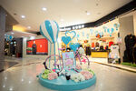 商场内可爱的卡通主题美陈