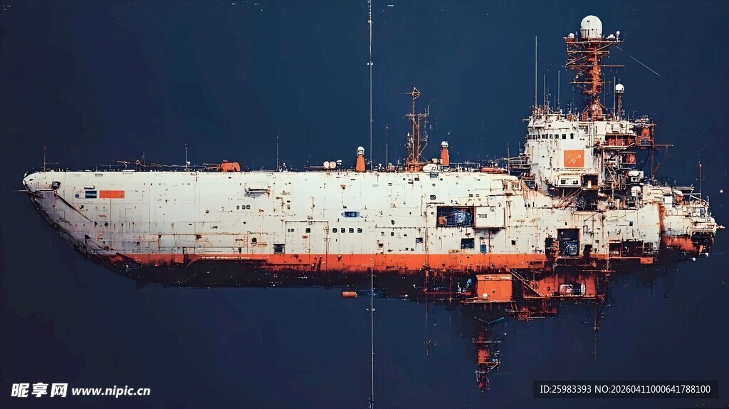 海上科研考察船