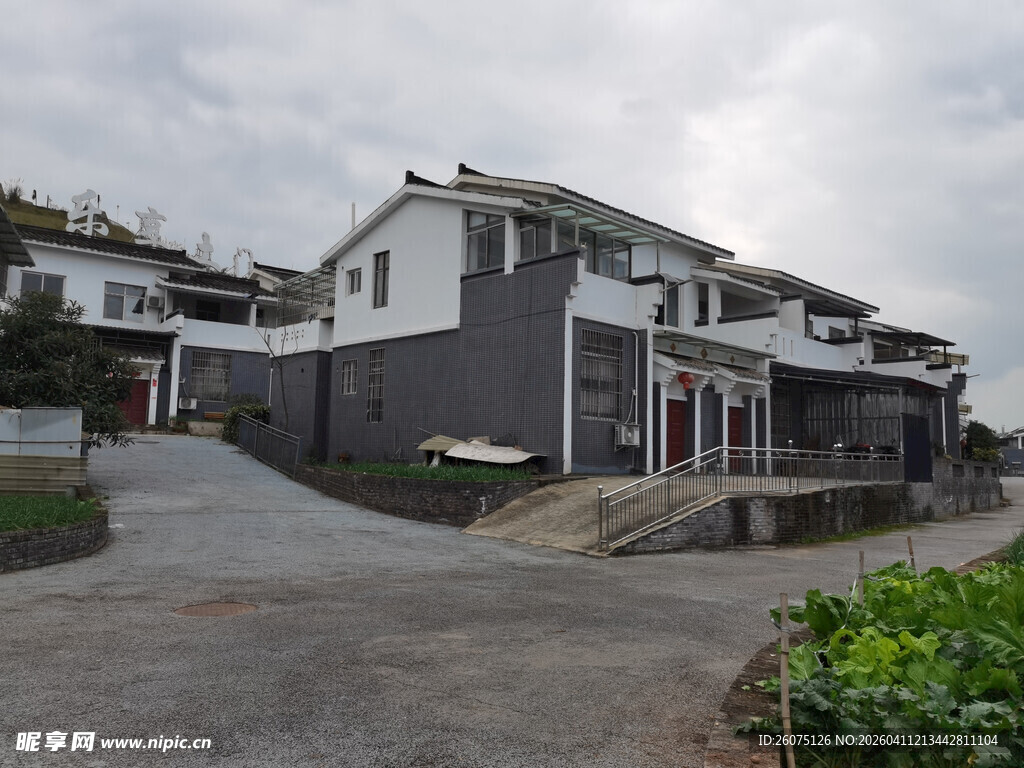 现代风格联排住宅景观