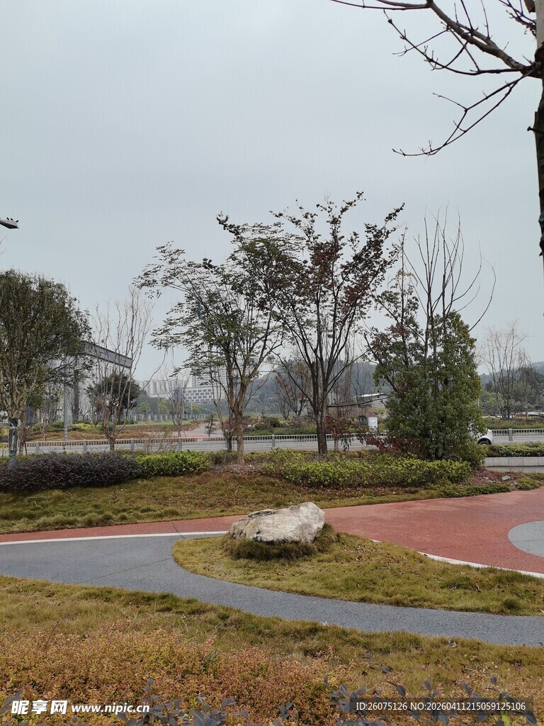 户外公园景观一角