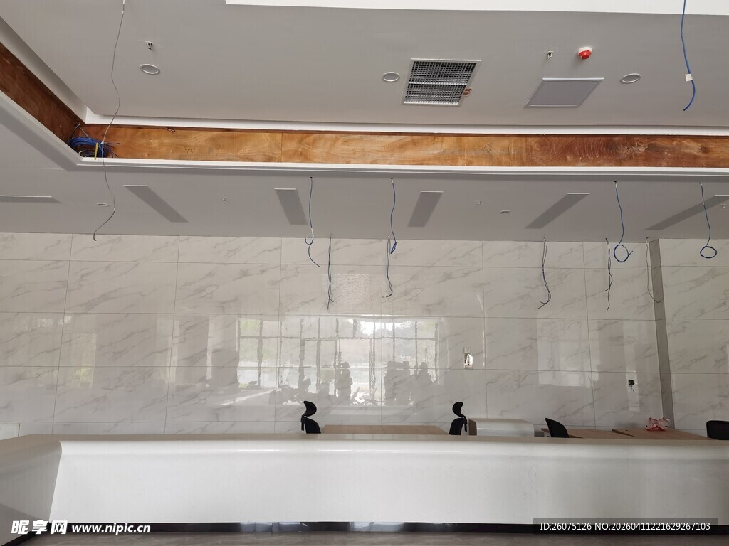 现代简约风格前台大厅