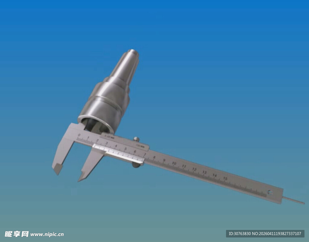 游标卡尺使用动画