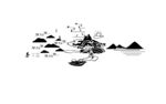 水墨山水意境画
