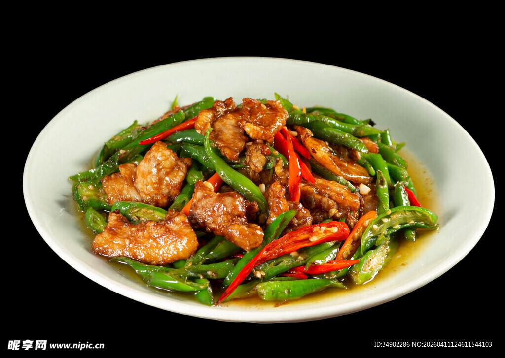 青椒炒肉