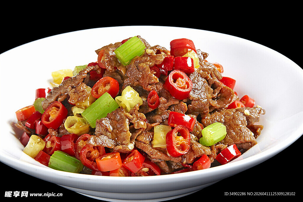 小炒新鲜黄牛肉