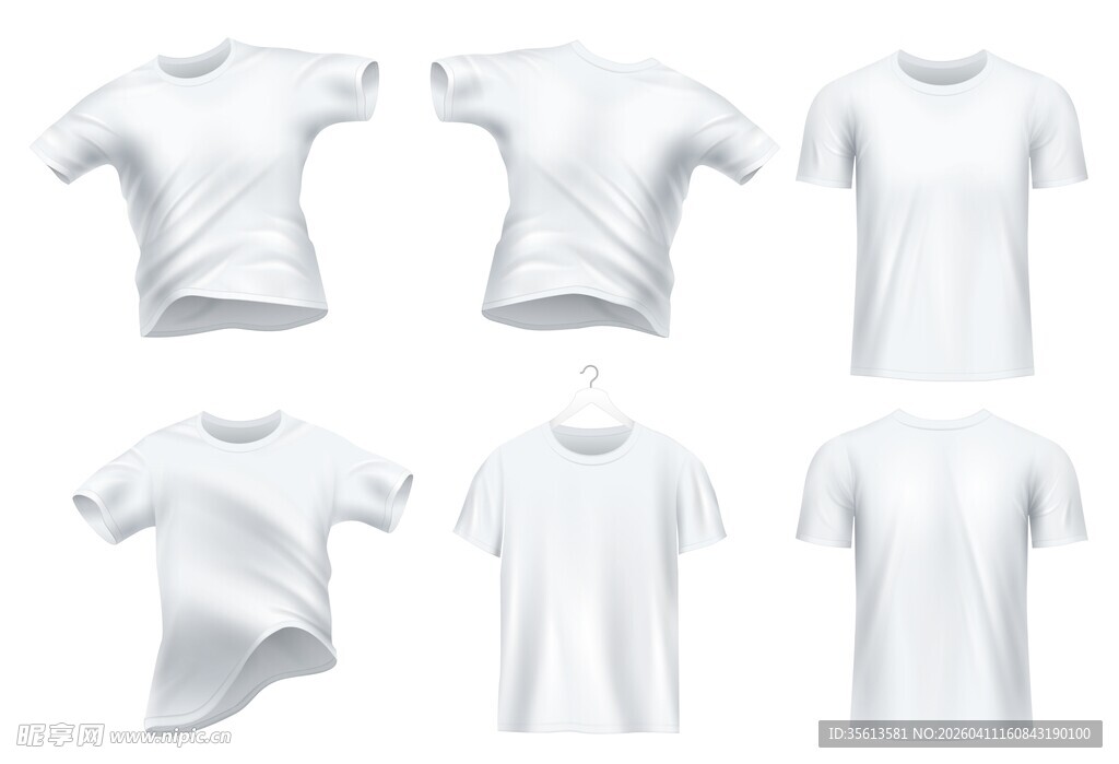 空白 T 恤样机