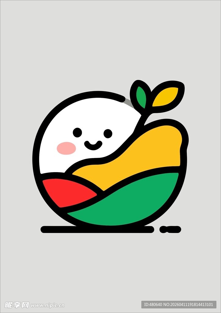 可爱卡通水果形象
