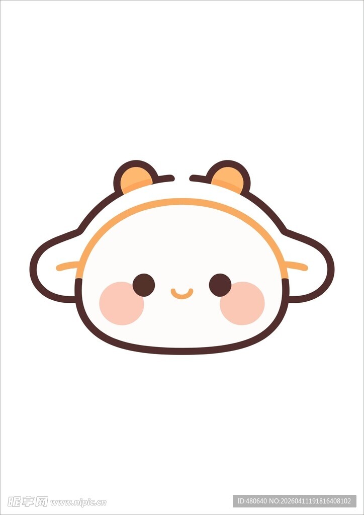 可爱卡通小羊头像