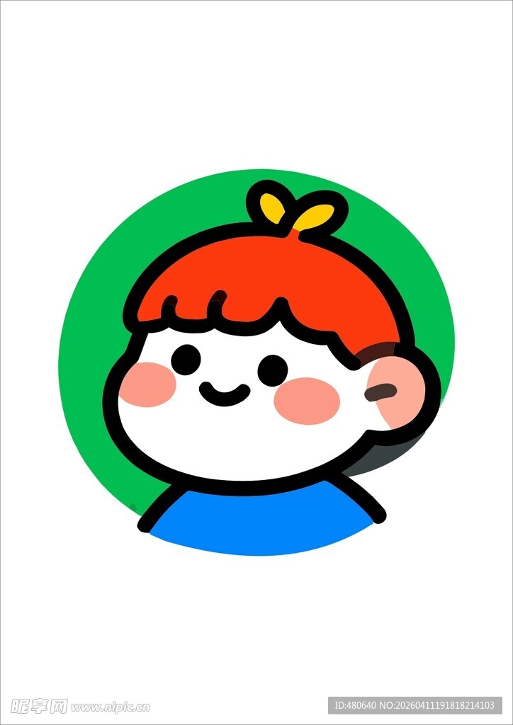可爱卡通小男孩头像