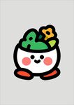 可爱饭团卡通形象