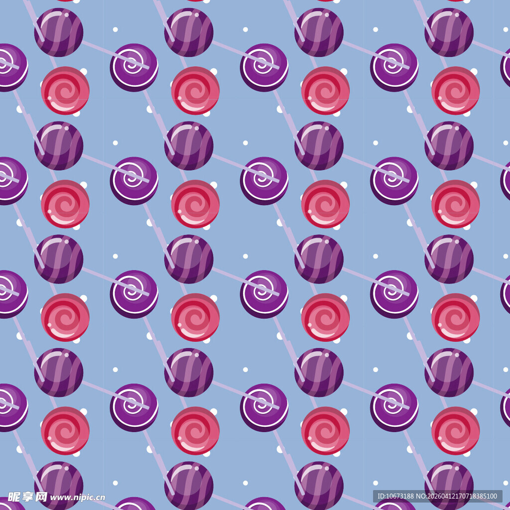 糖果图案背景