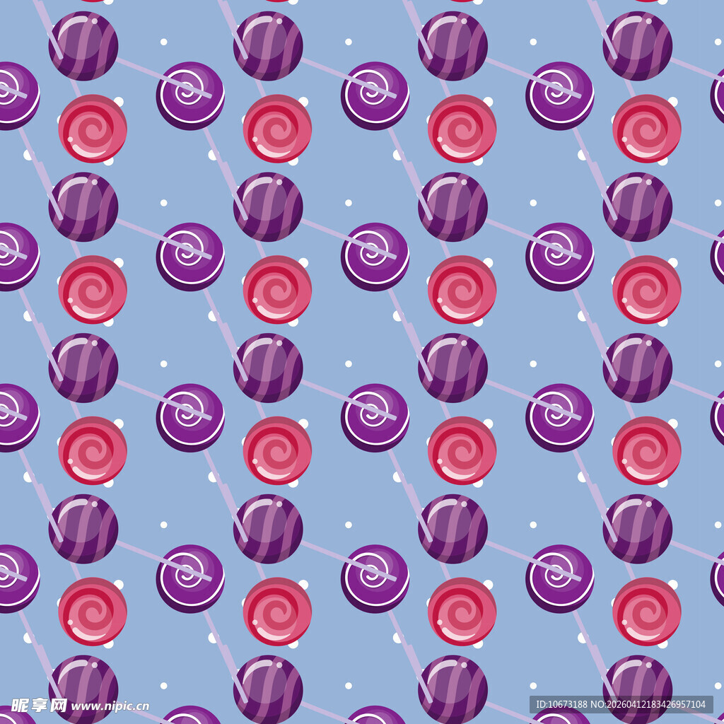 糖果图案背景