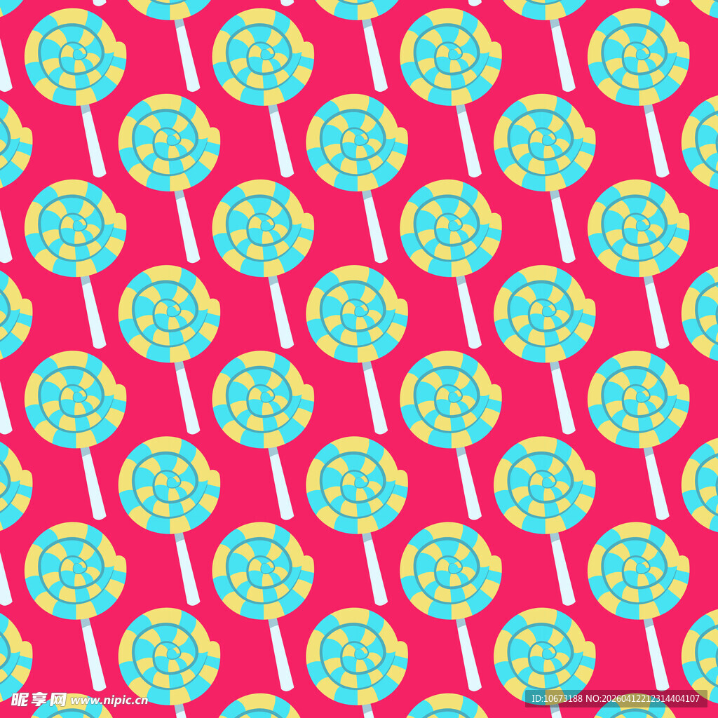 糖果图案背景