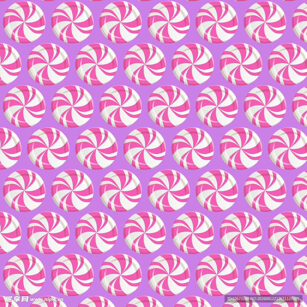 糖果图案背景