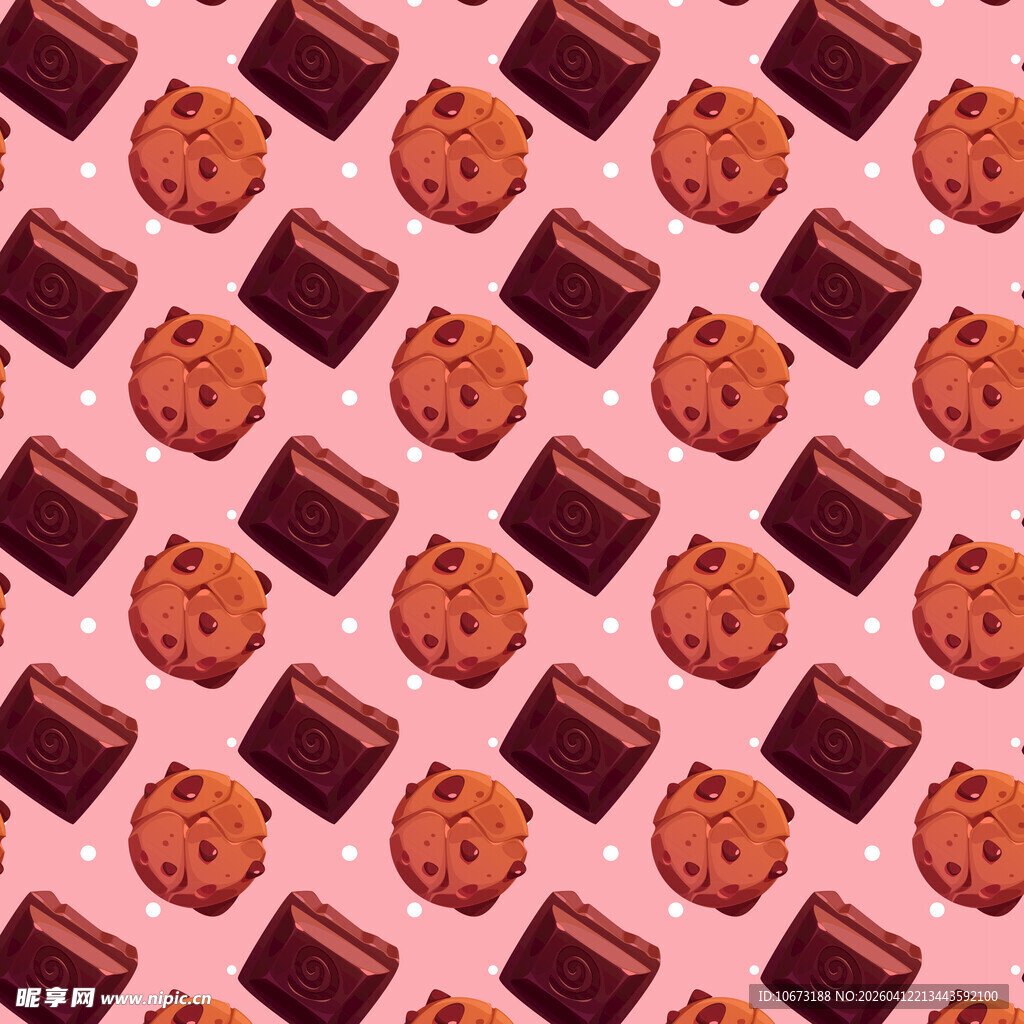 糖果图案背景