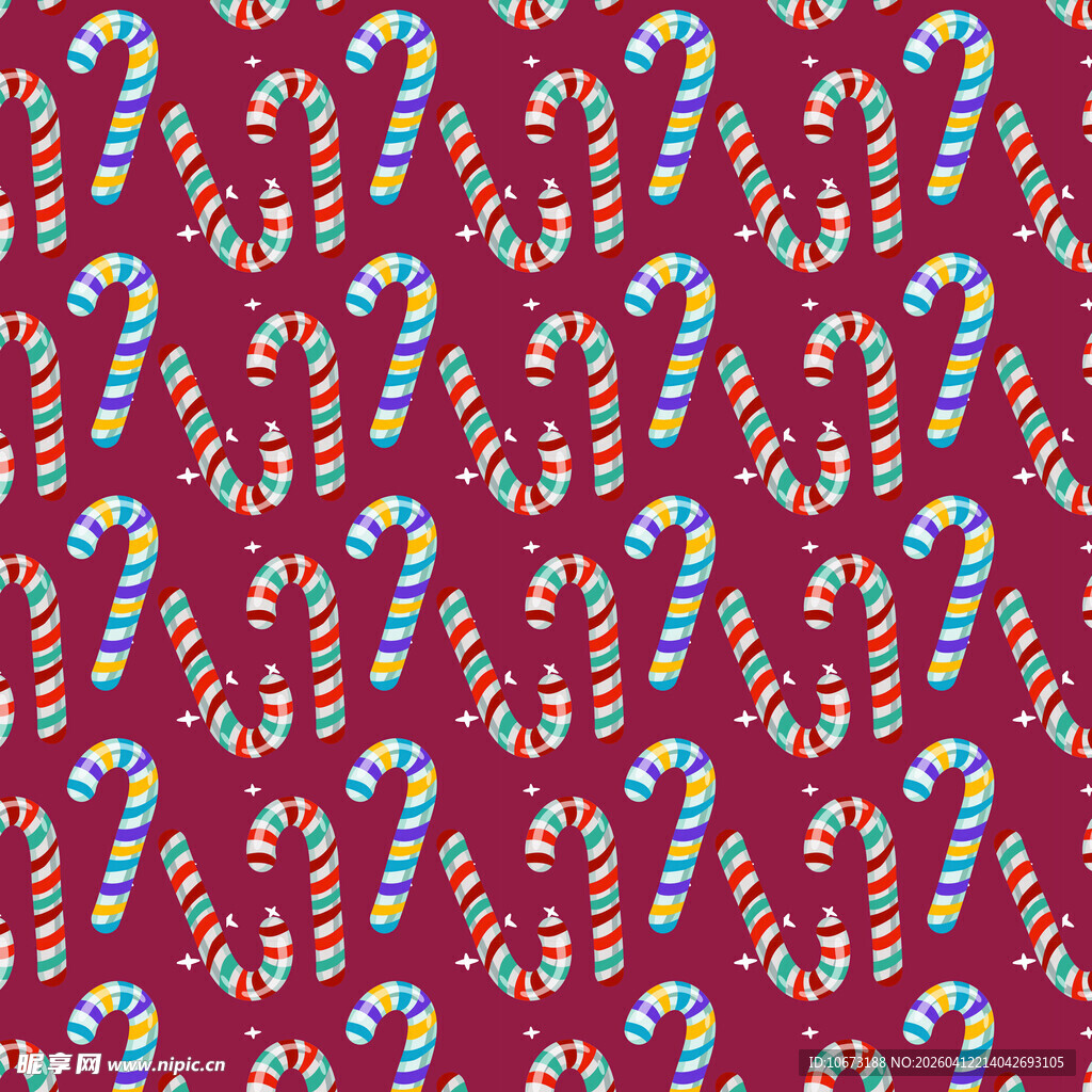 糖果图案背景