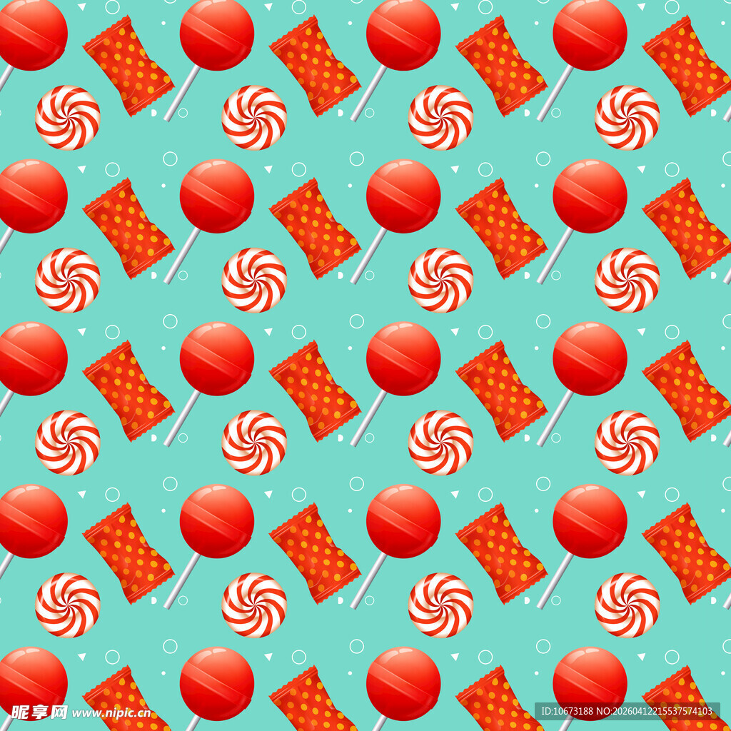 糖果背景图案