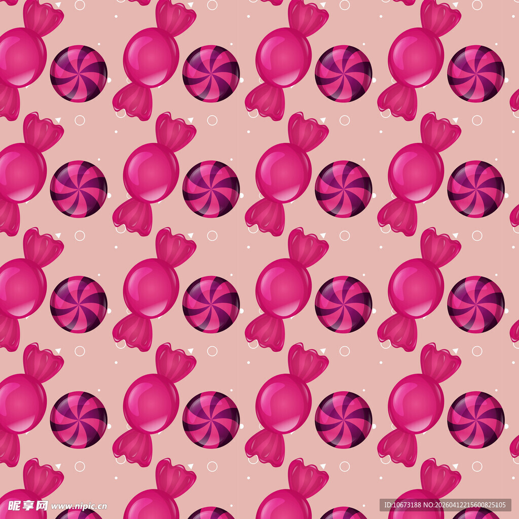 糖果背景图案