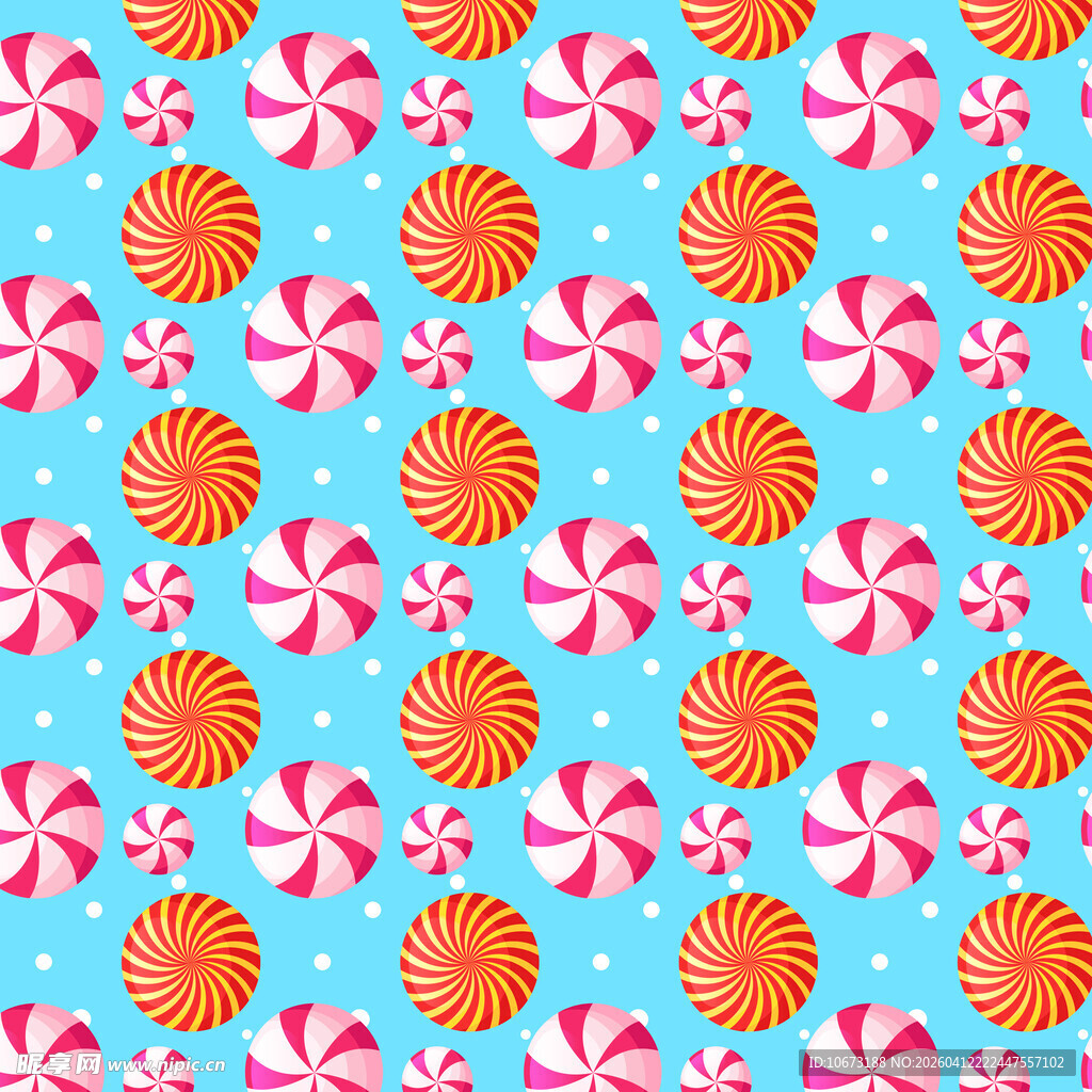 糖果背景图案