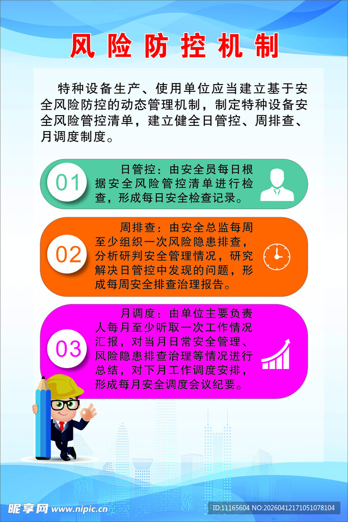 风险管控知识宣传页