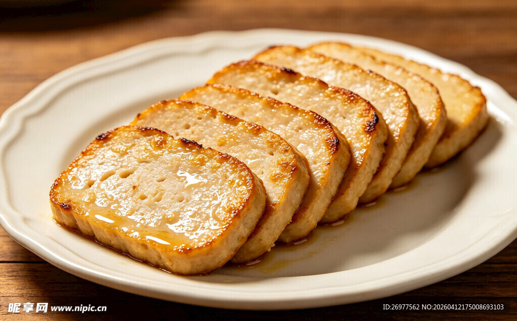 香煎美味豆腐切片