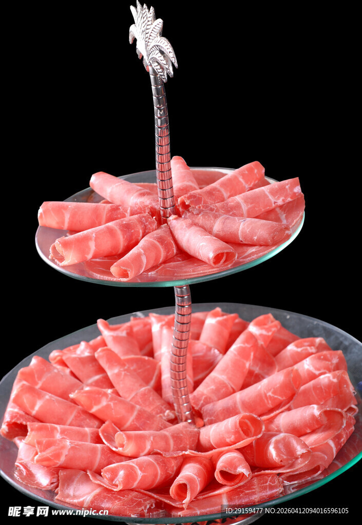 双层鲜牛肉卷火锅食材