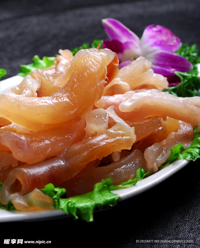 美味凉拌海蜇头