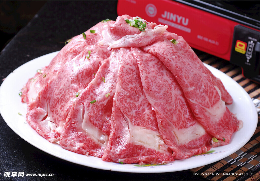新鲜牛肉片