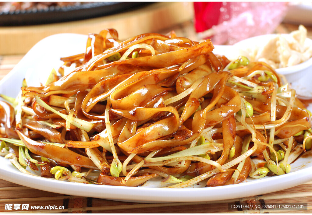 美味凉拌豆皮丝