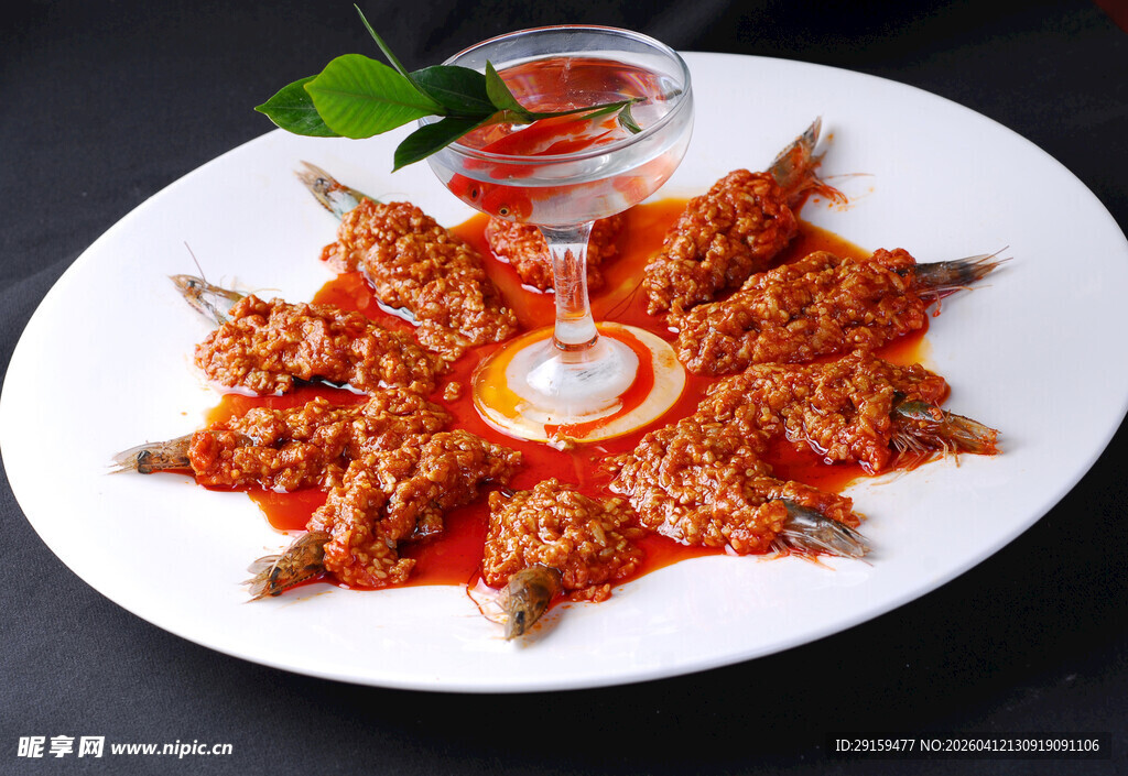 香辣美味虾料理