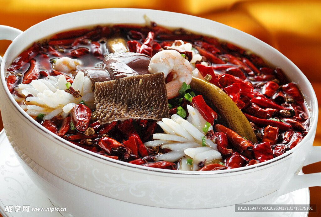 麻辣鲜香毛血旺大盆菜