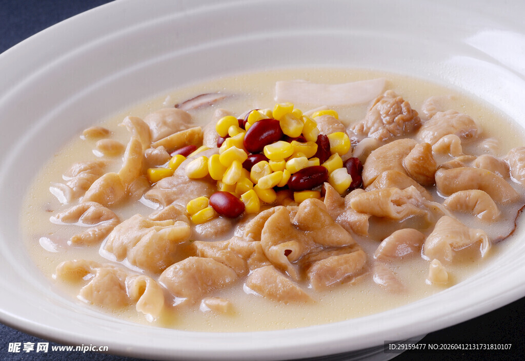 玉米鸡肉馄饨汤