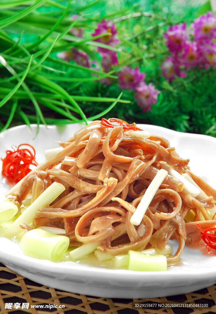 美味凉拌豆芽粉丝