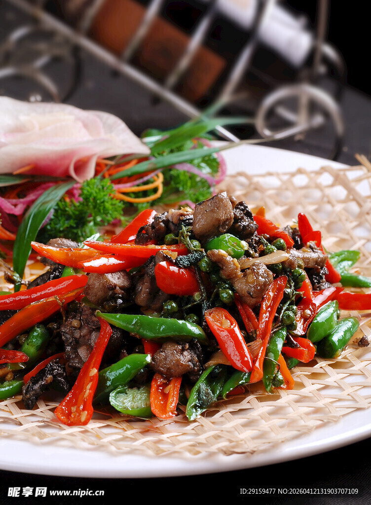 尖椒炒牛肉