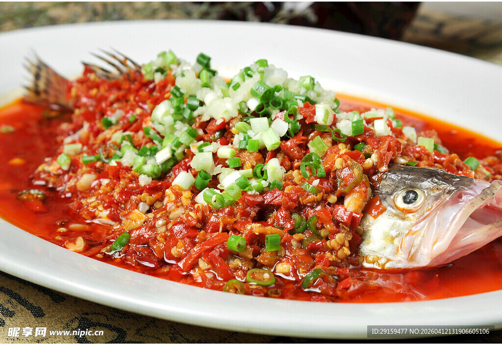 香辣剁椒蒸鱼