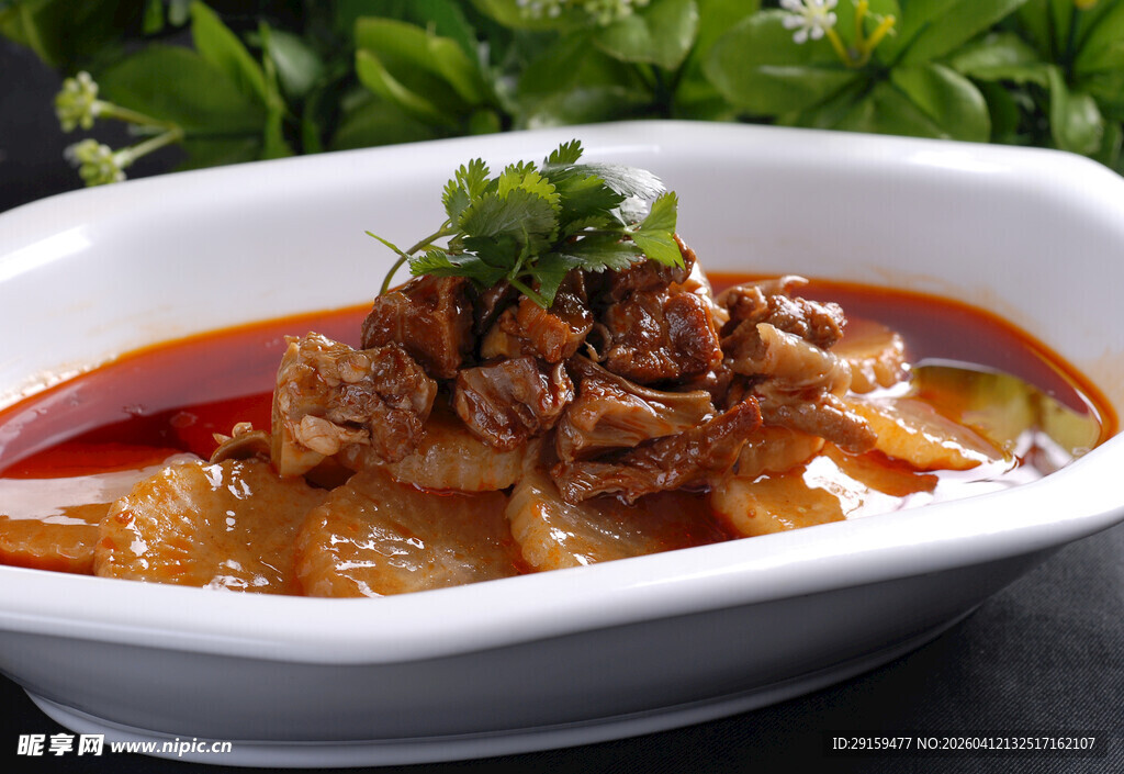 香辣美味牛肉炖菜