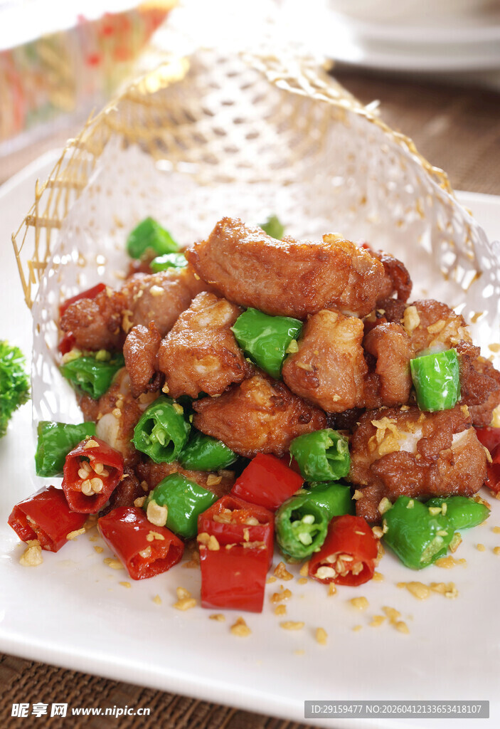 辣椒炒肉块