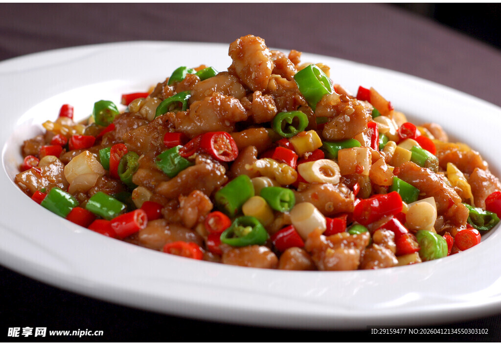 美味双椒炒鸡丁