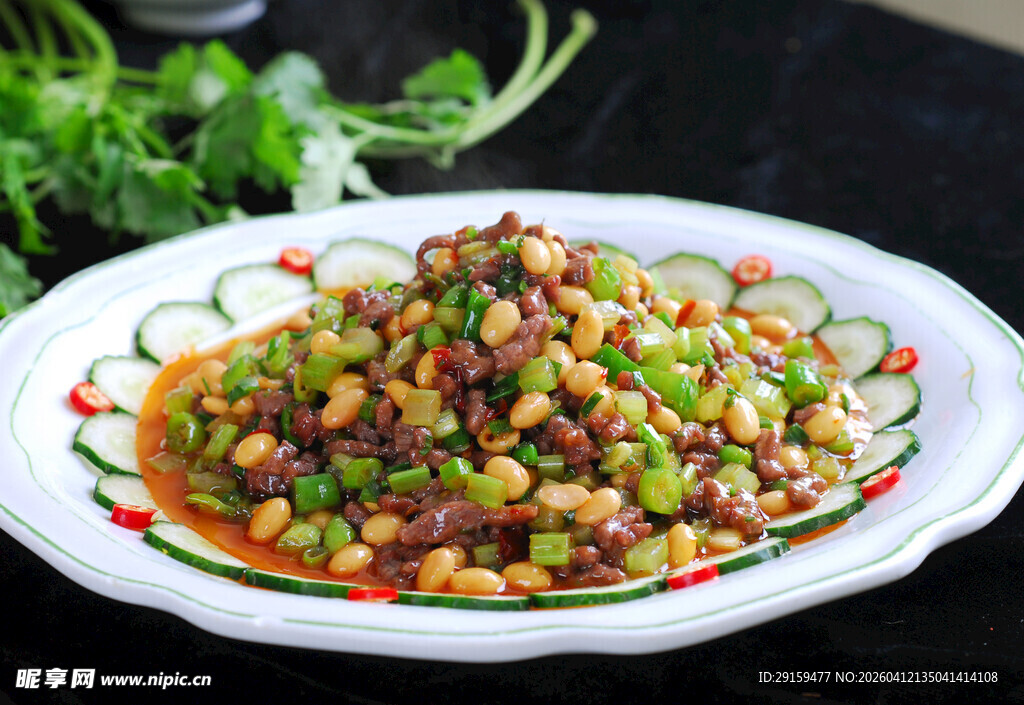 美味青椒炒肉末