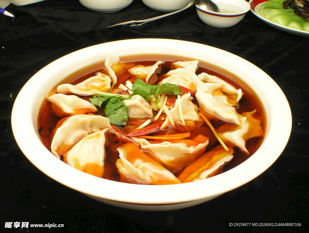 香辣美味饺子汤