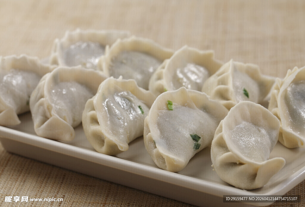 一盘美味饺子