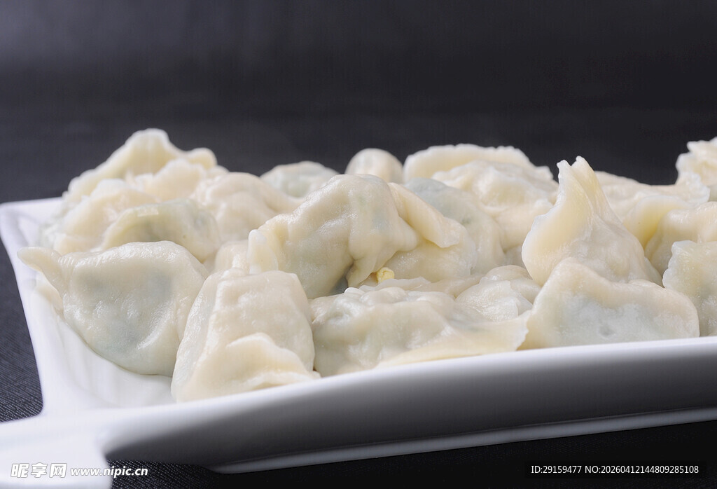 一盘美味饺子