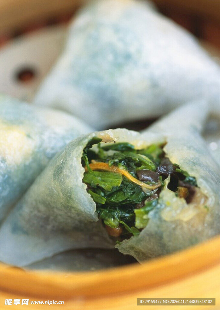 翡翠蔬菜馅饺子