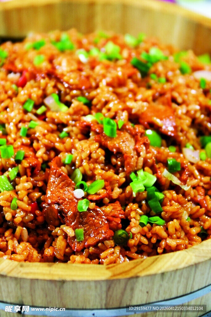 美味诱人的辣炒肉末